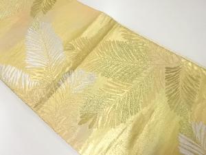 アンティーク　若松模様織出し袋帯（材料）